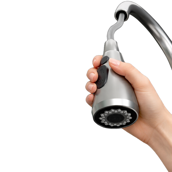 Creo™ Pull-Down SS304 Kitchen Faucet | Hot & Cold, 360° Swivel | Dual Spray hover