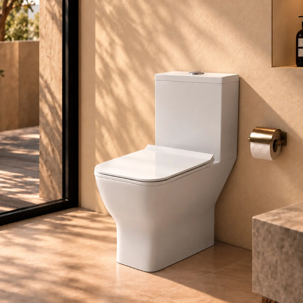 Tyrell One-Piece Commode - Boxrim & Siphonic