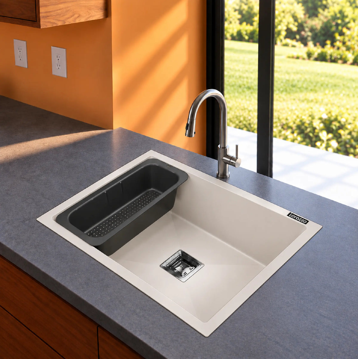 artic white sink