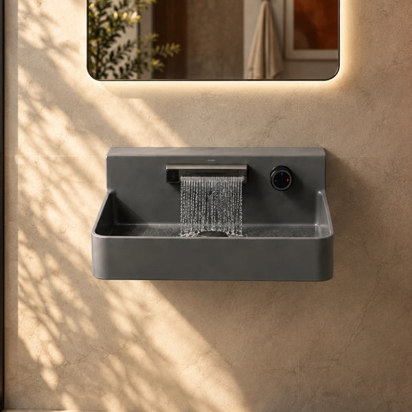 Integrated Wall Mount Smart Wash Basin (600x490x240 mm)