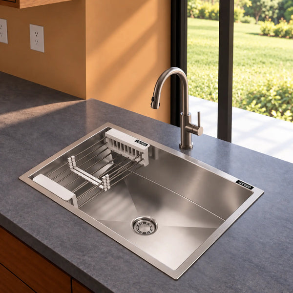 Lustr™ SS304 Kitchen Sink (32 x 18 inches)