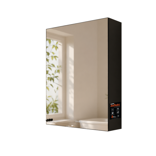 Reflekt™ Mirror Cabinet with Storage (24X16)