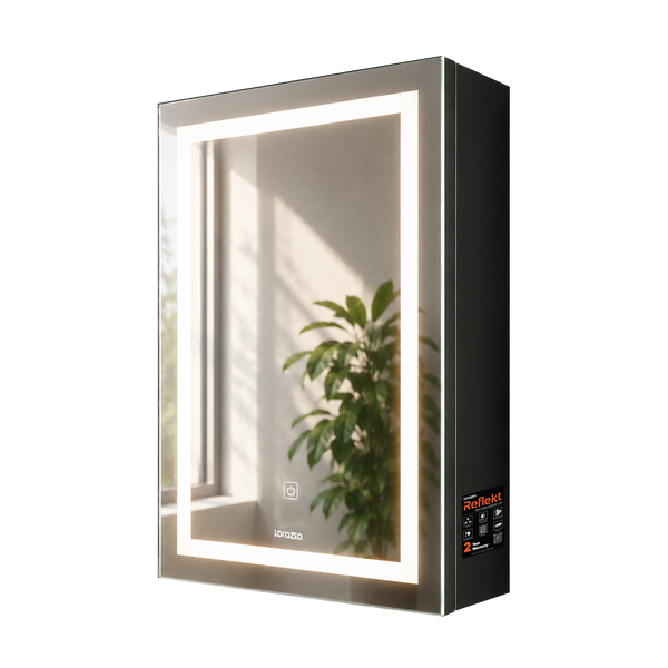 Reflekt™ Led Mirror Cabinet with Storage (24X16)
