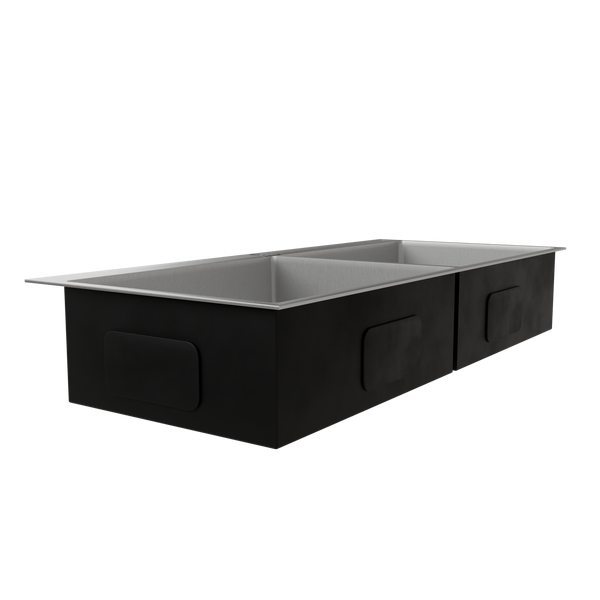 Lustr™ SS Double Bowl Kitchen Sink with Tap Hole (45 x 20) hover