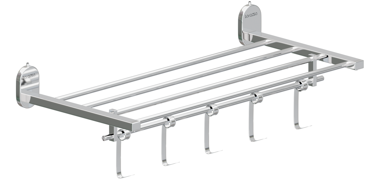 Meta Towel Rack - Stainless Steel – Lorazzo