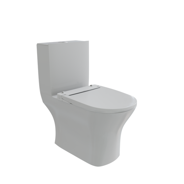 Intelli Smart Commode - One Piece Western Toilet - 62 x 35 x 74cm