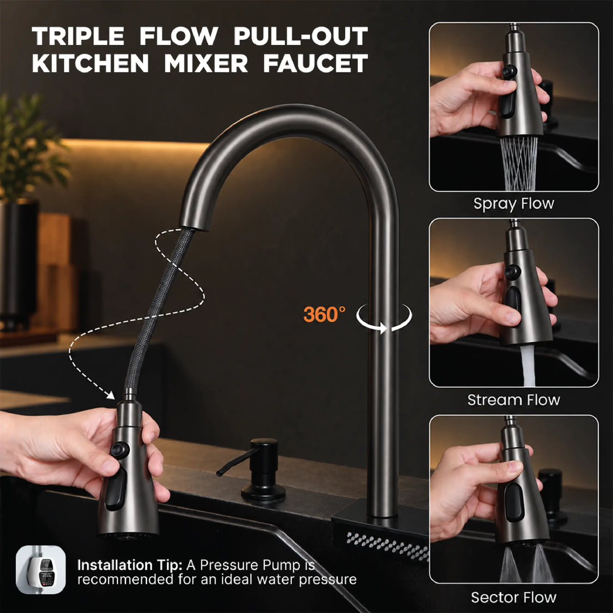 SS 304 kitchen sink